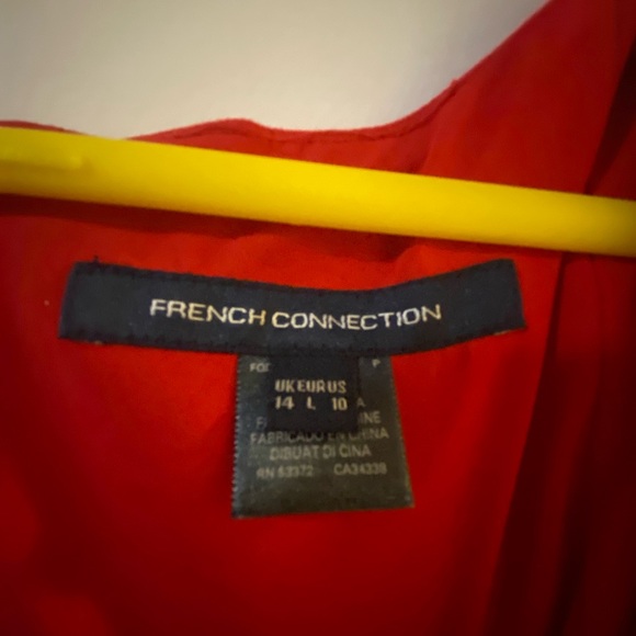 French Connection Whisper Red dress - Picture 5 of 5